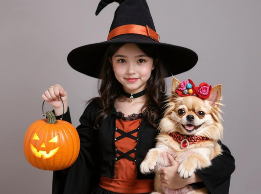 A Howl-oween Dream: A Girl and Her Dog's Magical Adventure