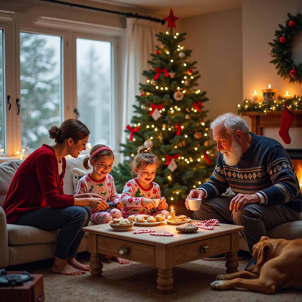 The Heart of the Holidays: A Family's Christmas Embrace