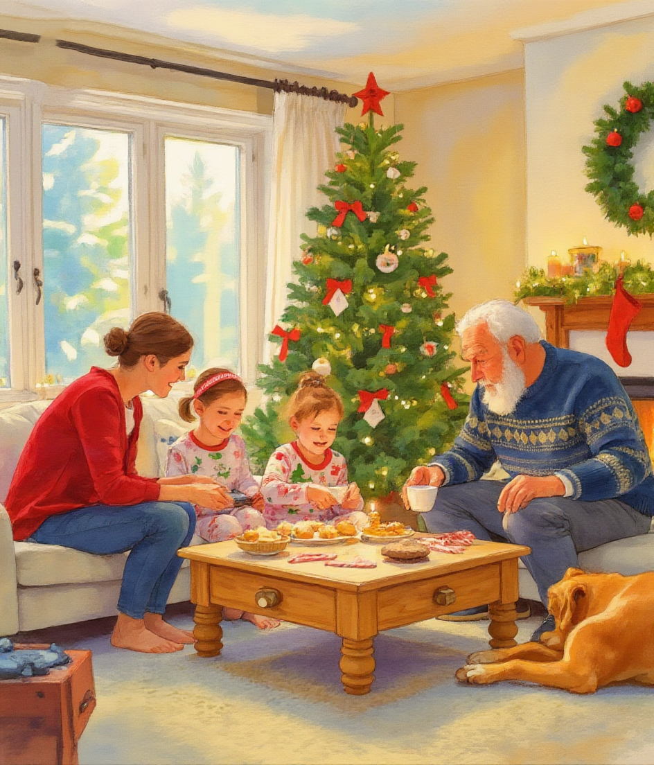 The Heart of the Holidays: A Family's Christmas Embrace