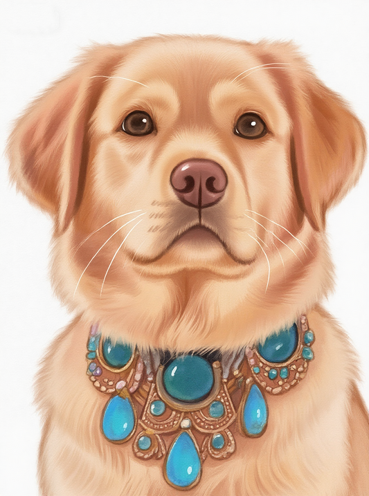 Watercolor Wags: Capturing My Dog's Spirit in Brushstrokes